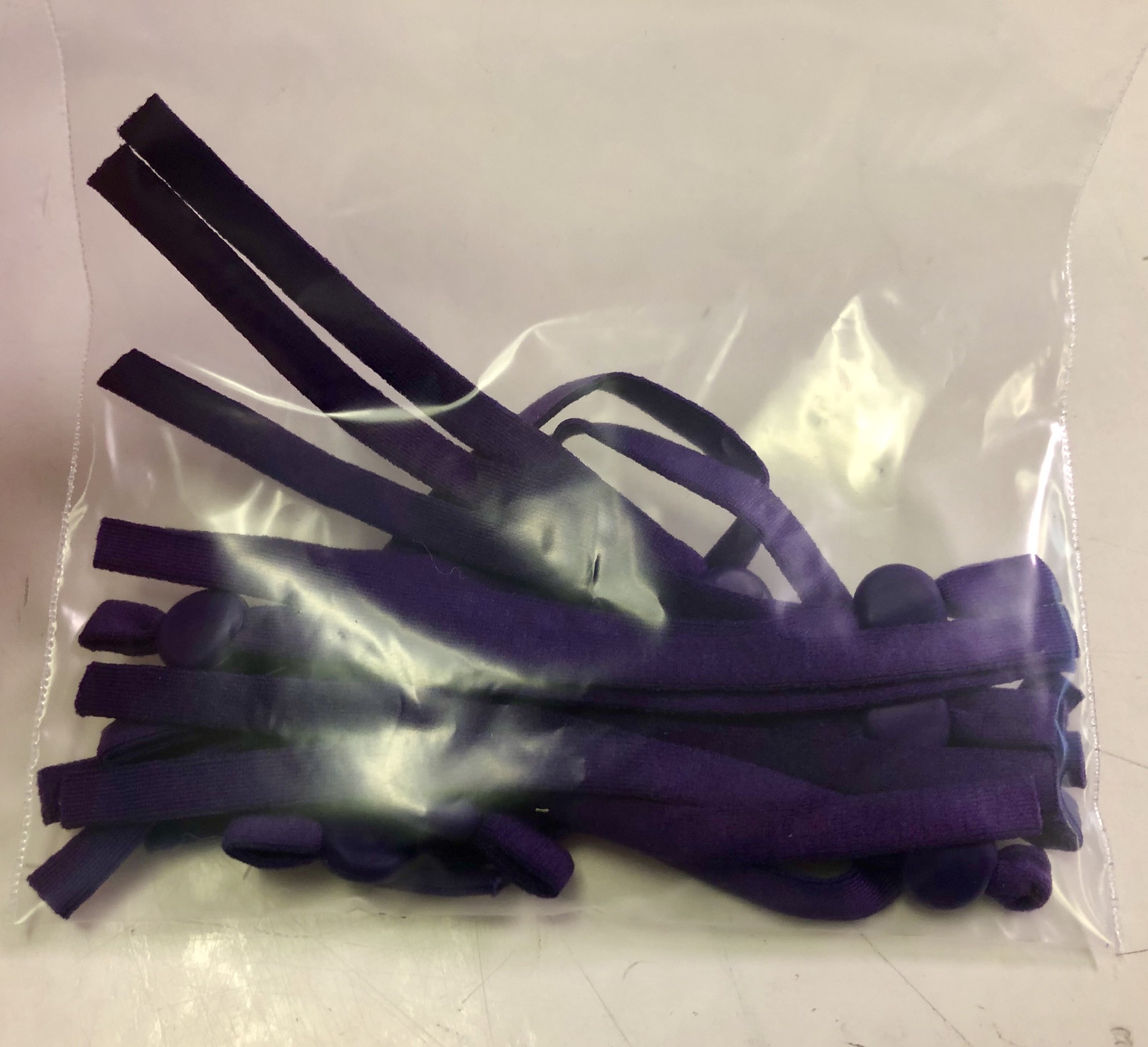 Adjustable Ear Lanyards - Purple (pack of 10) 56301