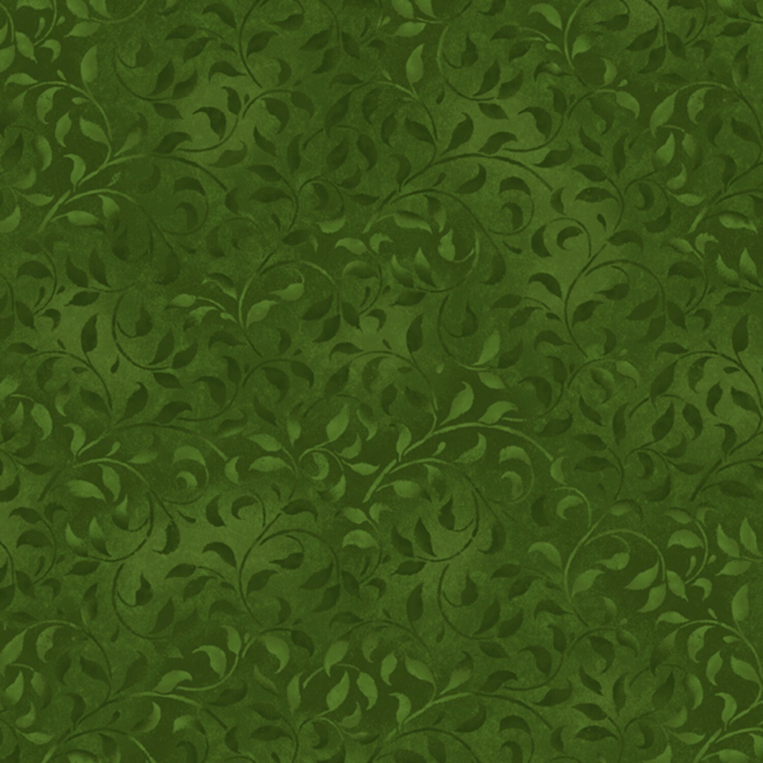 Dark Green Climbing Vine - Wilmington Fabrics - 1/2m cut 56477