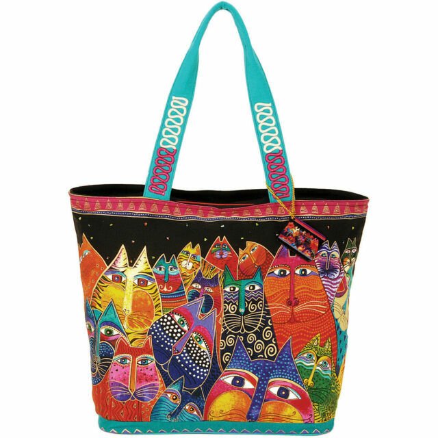 Laurel Burch Bag - Fantasticats Shoulder Tote 56536
