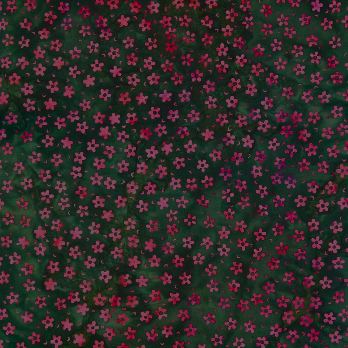 Moss Pink - Temptation - Batik - 1/2m cut 56588
