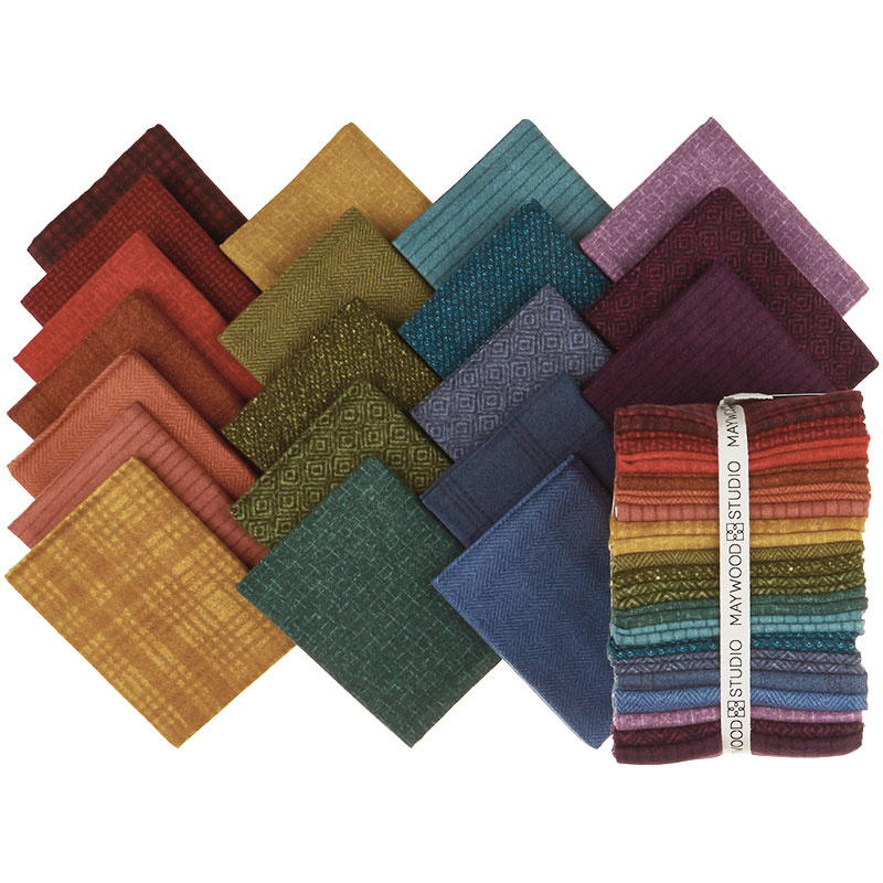 Woolies Flannel Fat Quarter Bundle - Vol. 2 Colours