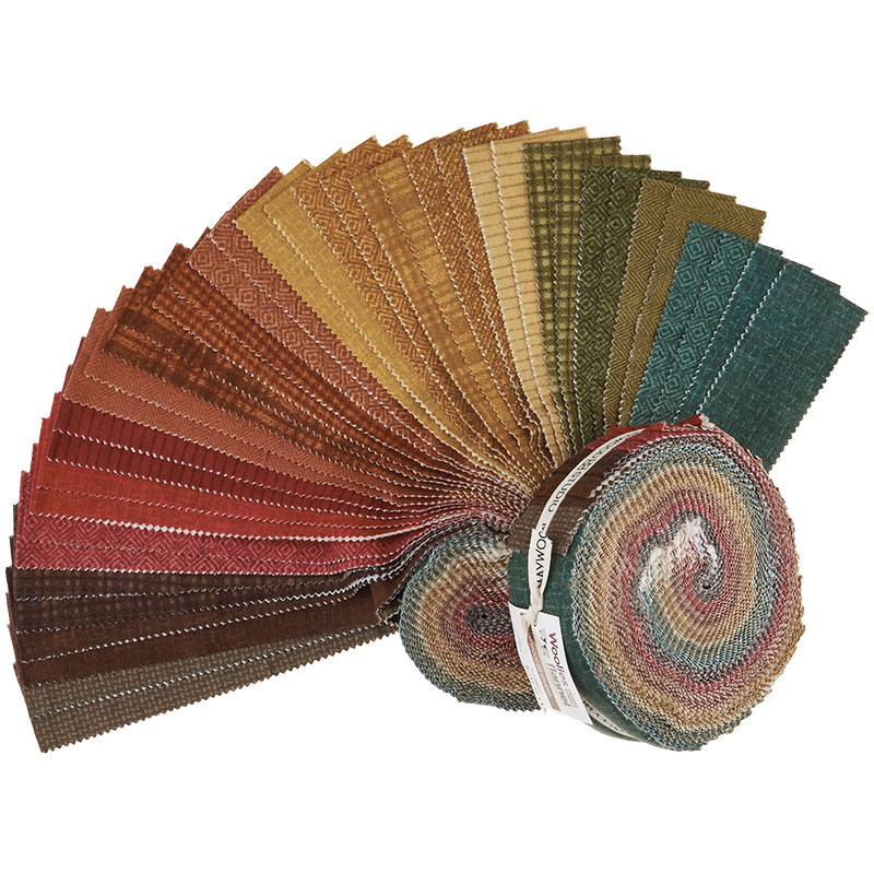 Woolies Flannel Jelly Roll - Desert Sunset