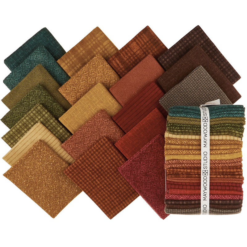 Woolies Flannel Fat Quarter Bundle - Desert Sunset