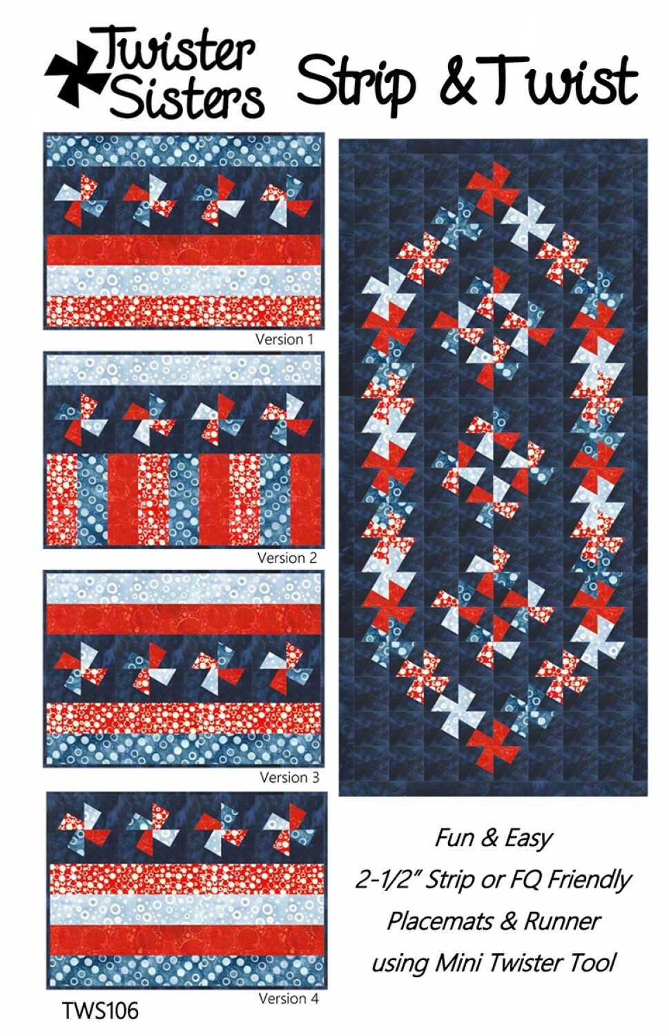Strip and Twist Pattern 56600