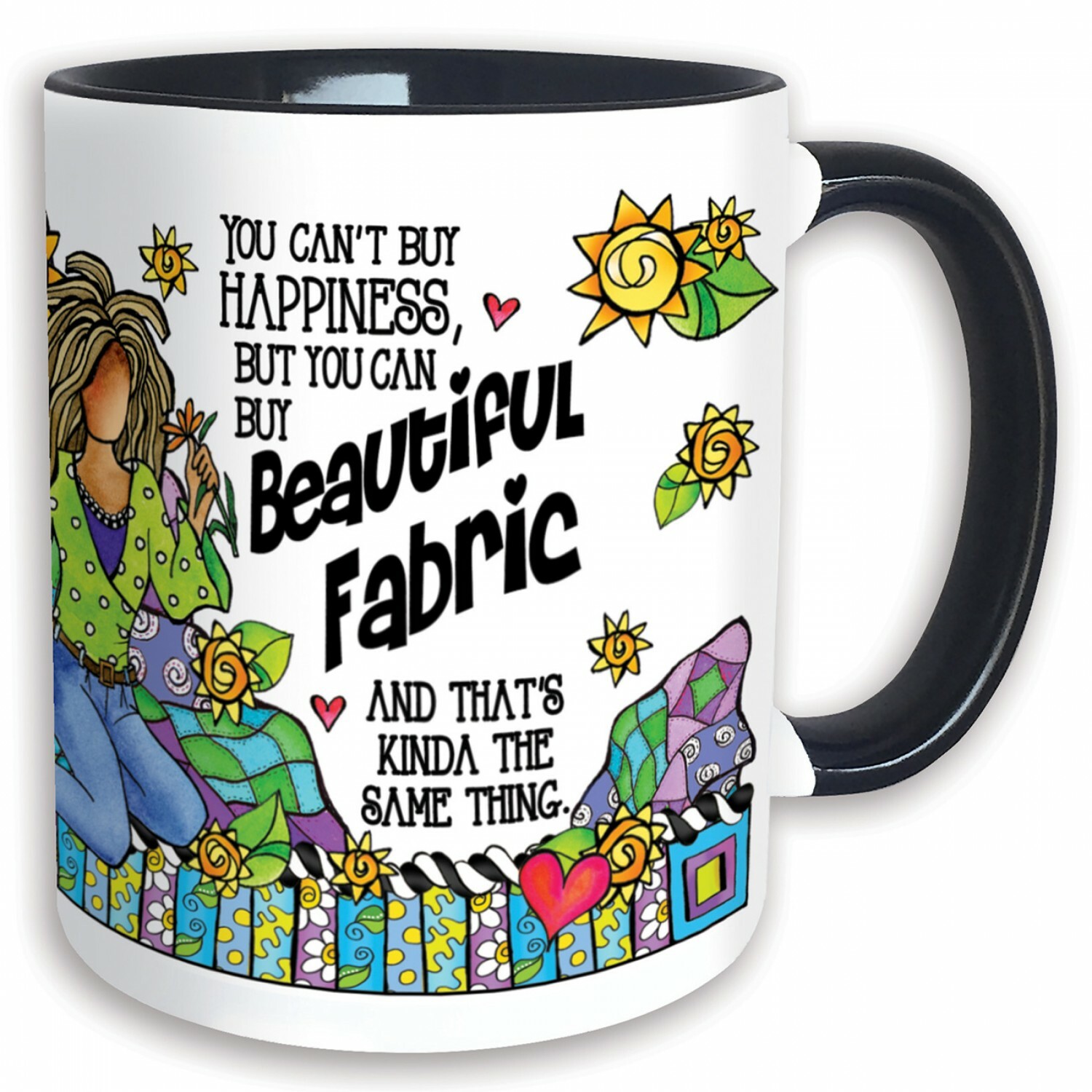 Beautiful Fabric Mug 56608