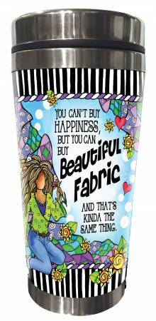 Beautiful Fabric Stainless Steel Tumbler 56611