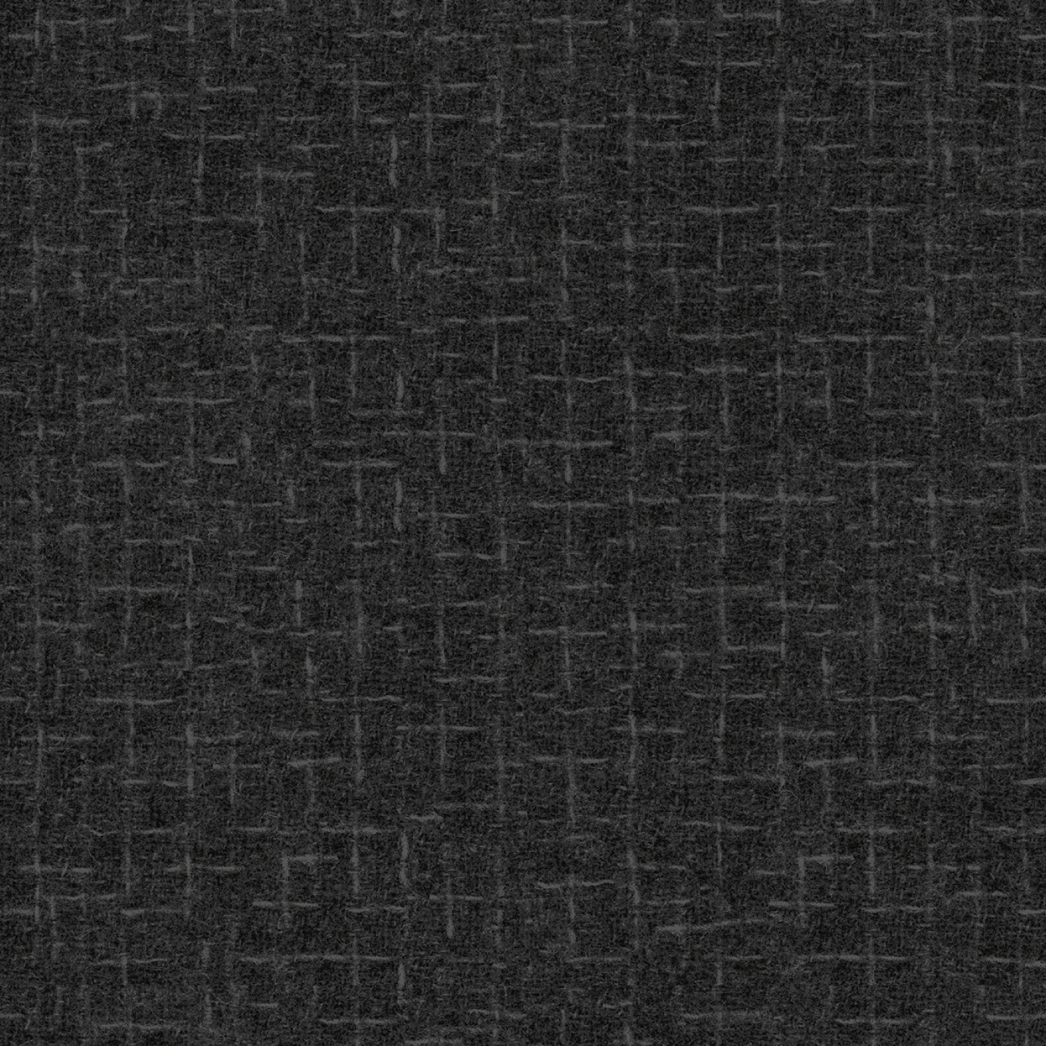 Woolies Flannel - Charcoal Cross Hatch - 1/2m cut 56638
