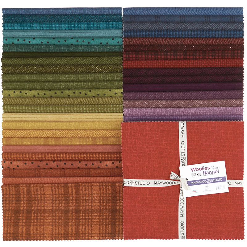 Woolies Flannel Layer Cake - Colours Vol. 2 56653