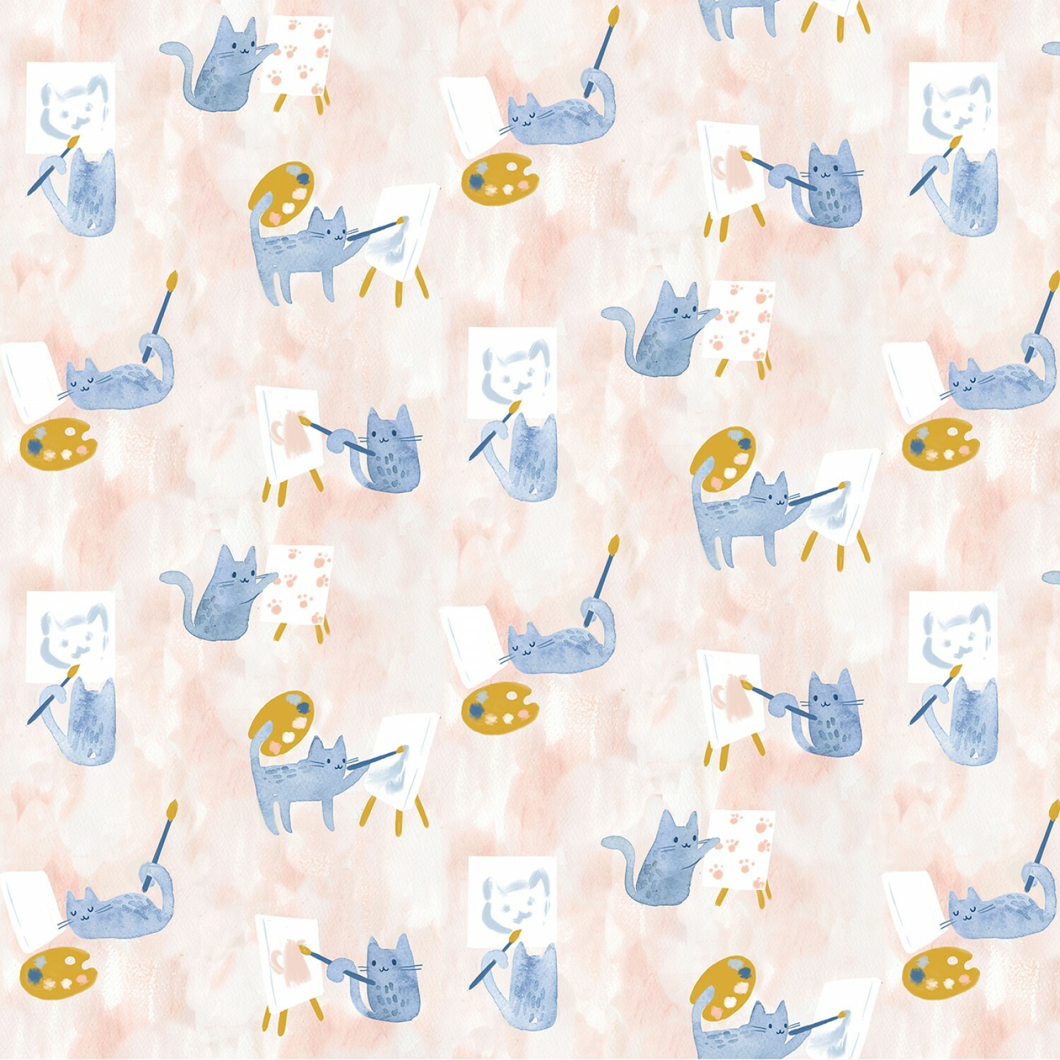 Creative Cats - 1/2m cut 56714