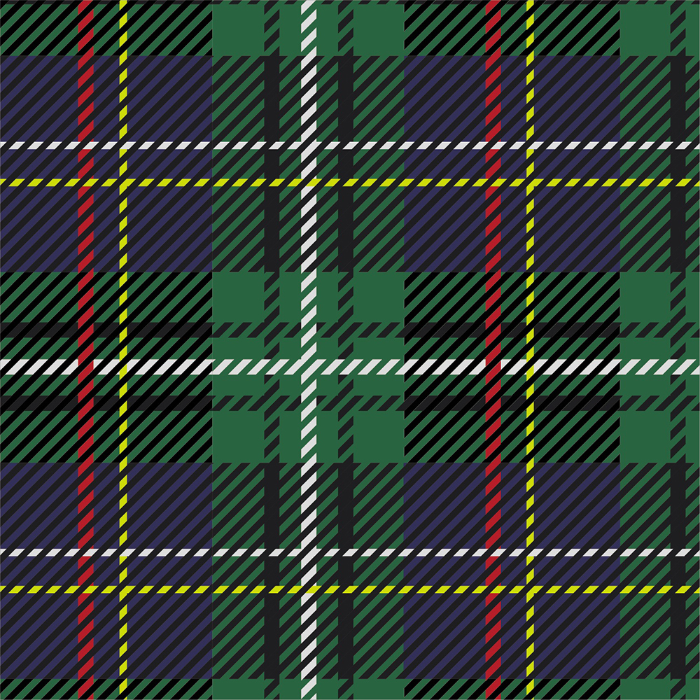 Yarn Dyed Flannel - Green Plaid - 1/2m cut 56723