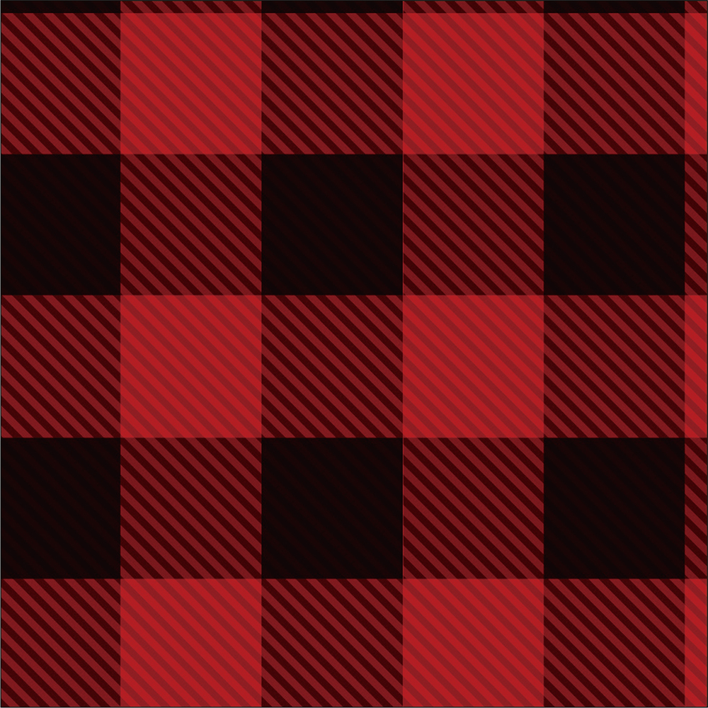 Yarn Dyed Flannel - Red Buffalo Plaid - 1/2m cut 56724