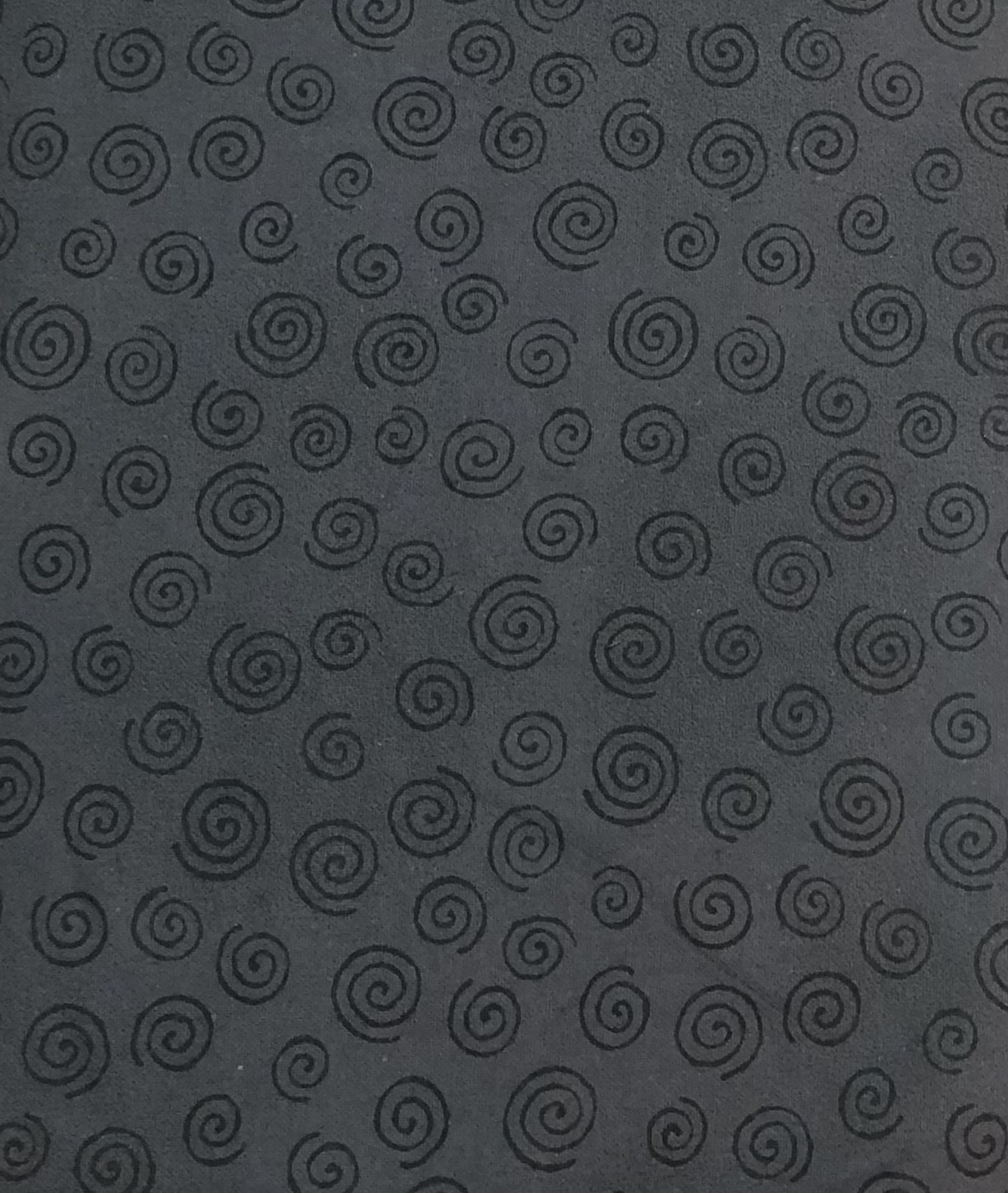 Flannel 108" - Grey Swirls - 1/2m cut 56731