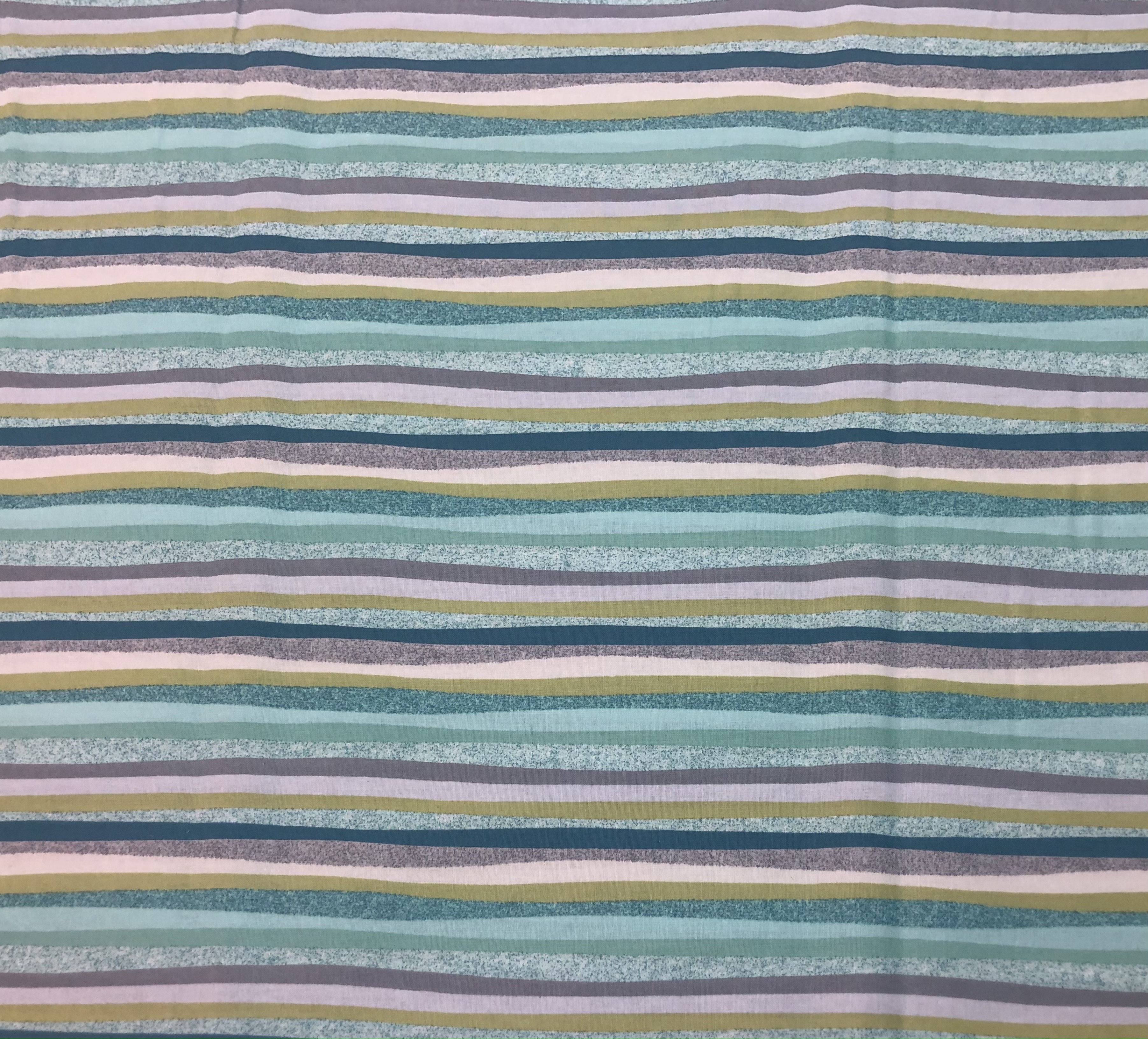 Aqua Stripe - 1/2m cut 56740