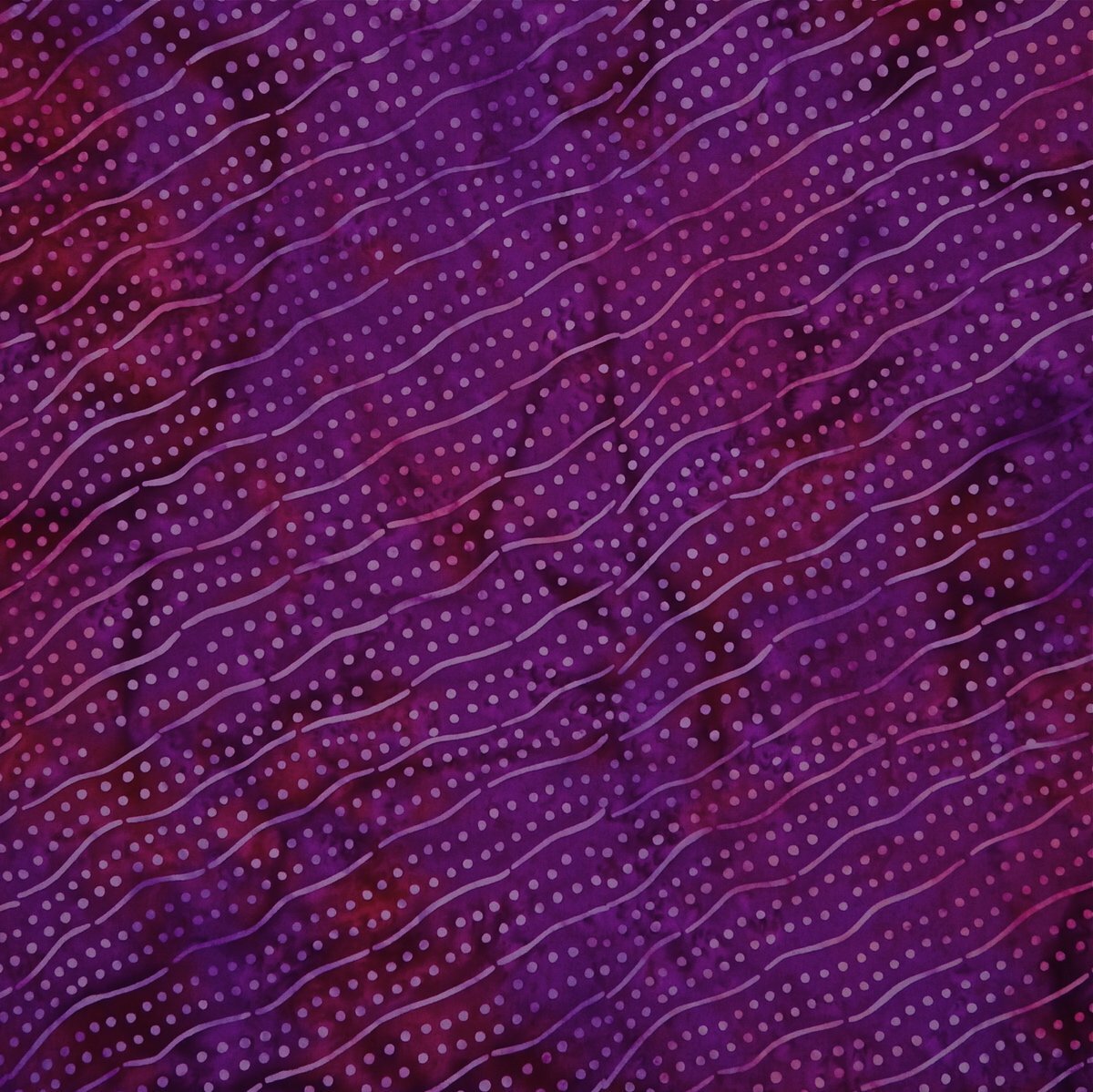 Pauletta Purple - Dream Ripples - Batik - 1/2m cut 56782