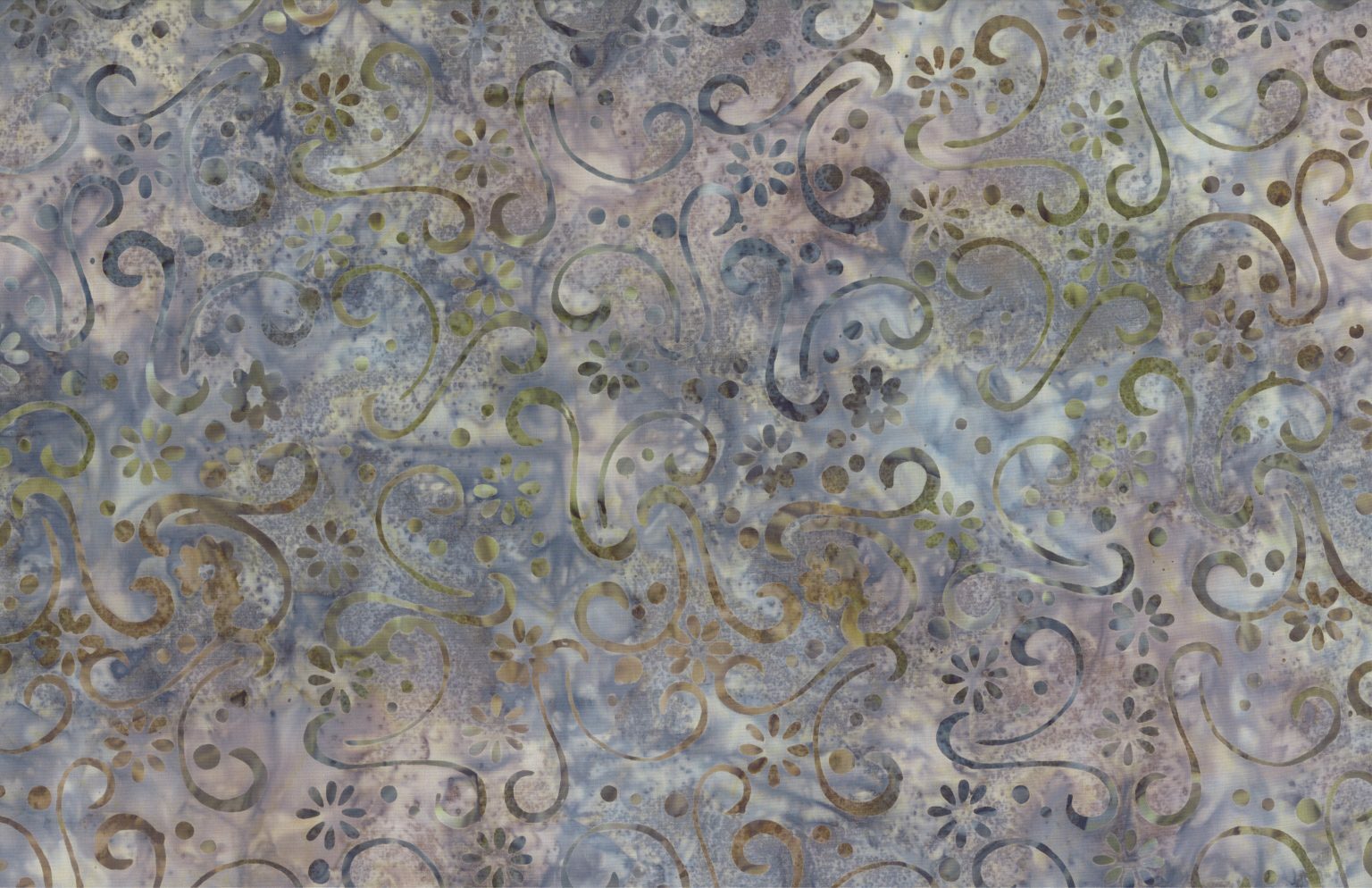 Grey - Spring Dawn - Batik - 1/2m cut 56763