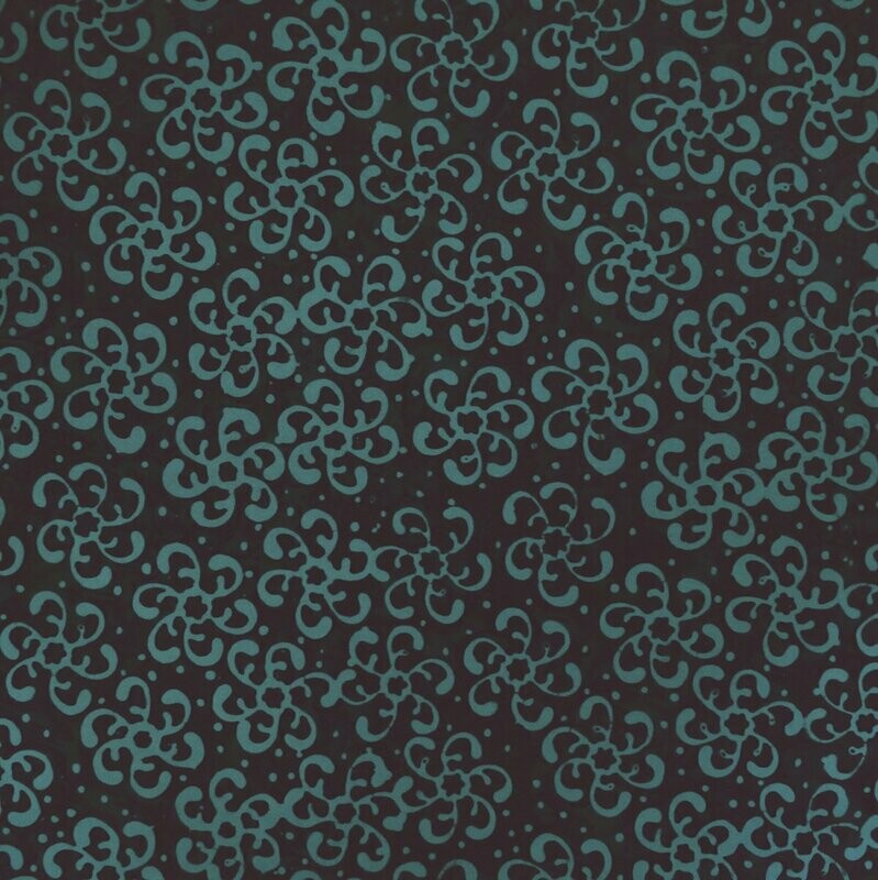 Chrysocolla - Blue Cue - Batik - 1/2m cut