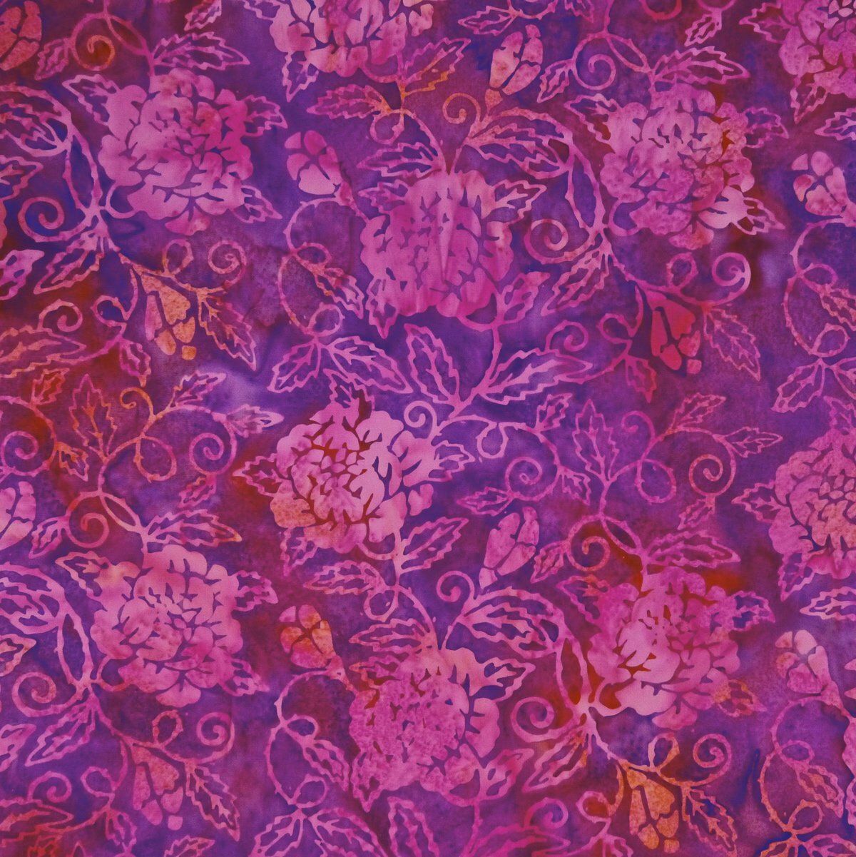 Punch Tale - Citrine Delight - Batik - 1/2m cut 56776