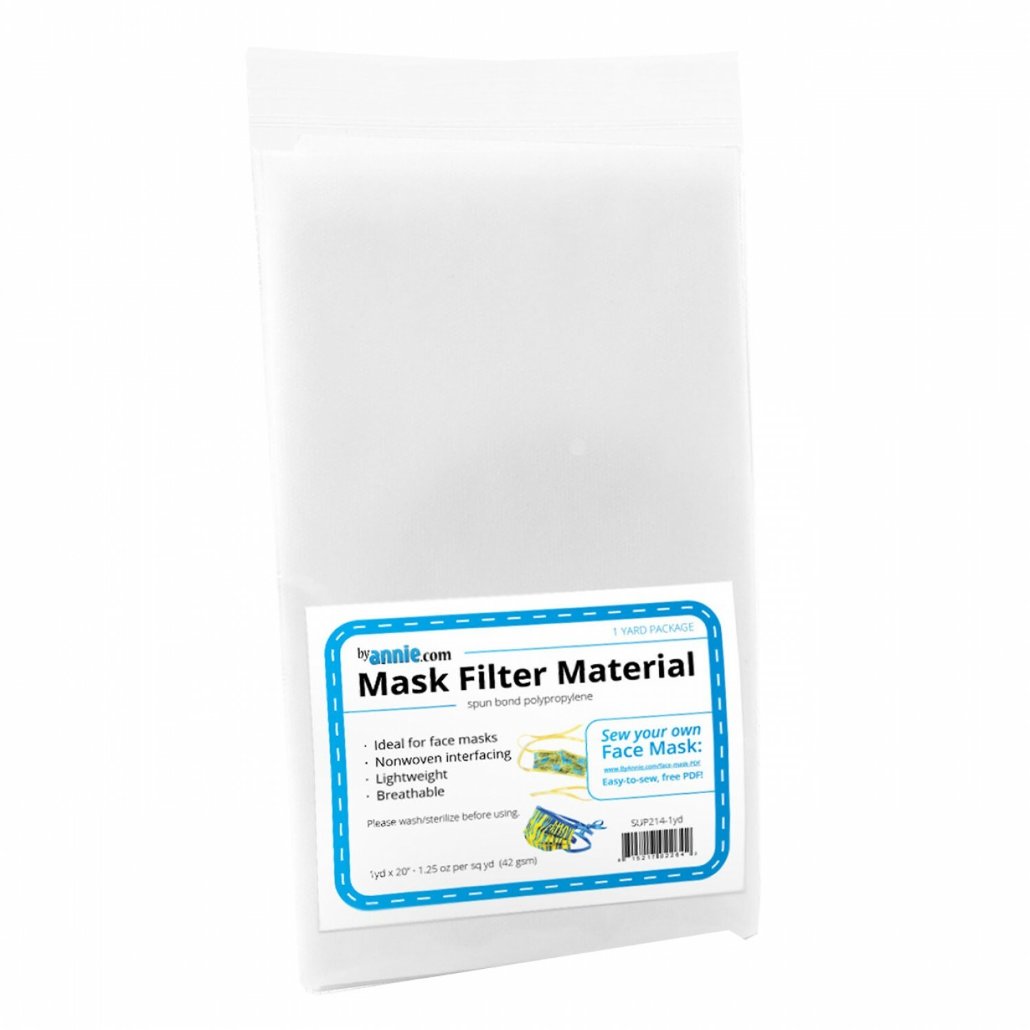 Mask Filter Material - 20” x 1 yard 56822