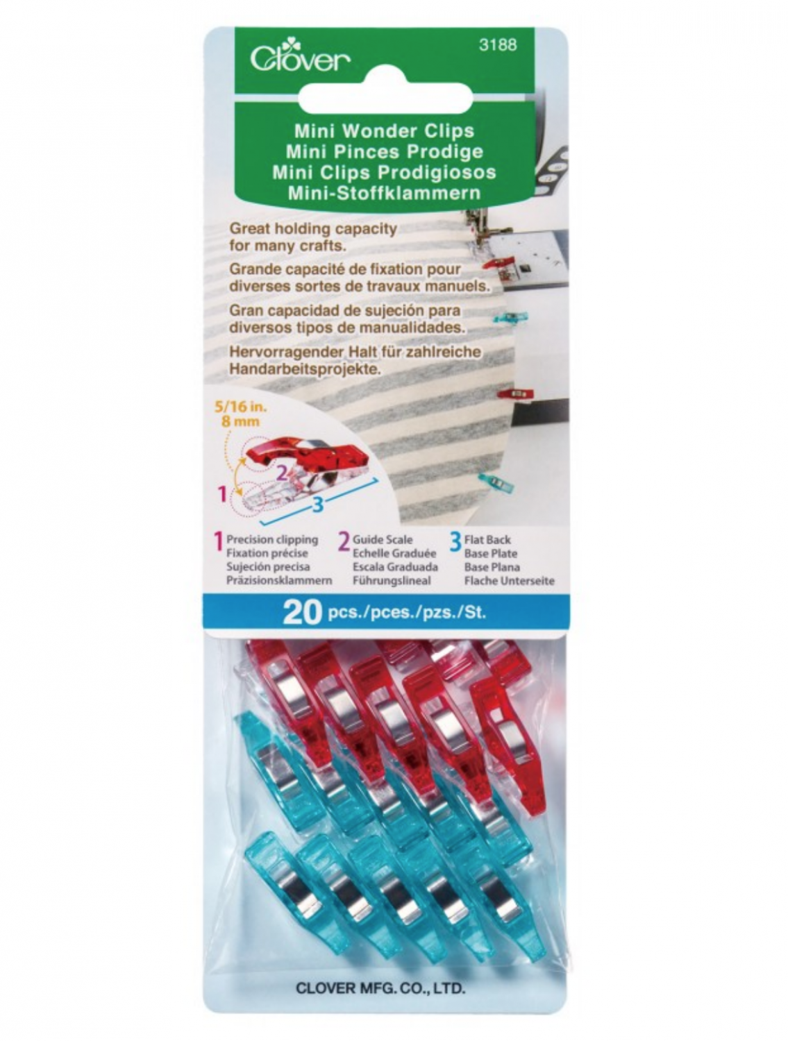 Mini Wonder Clips - 20 pack 56853