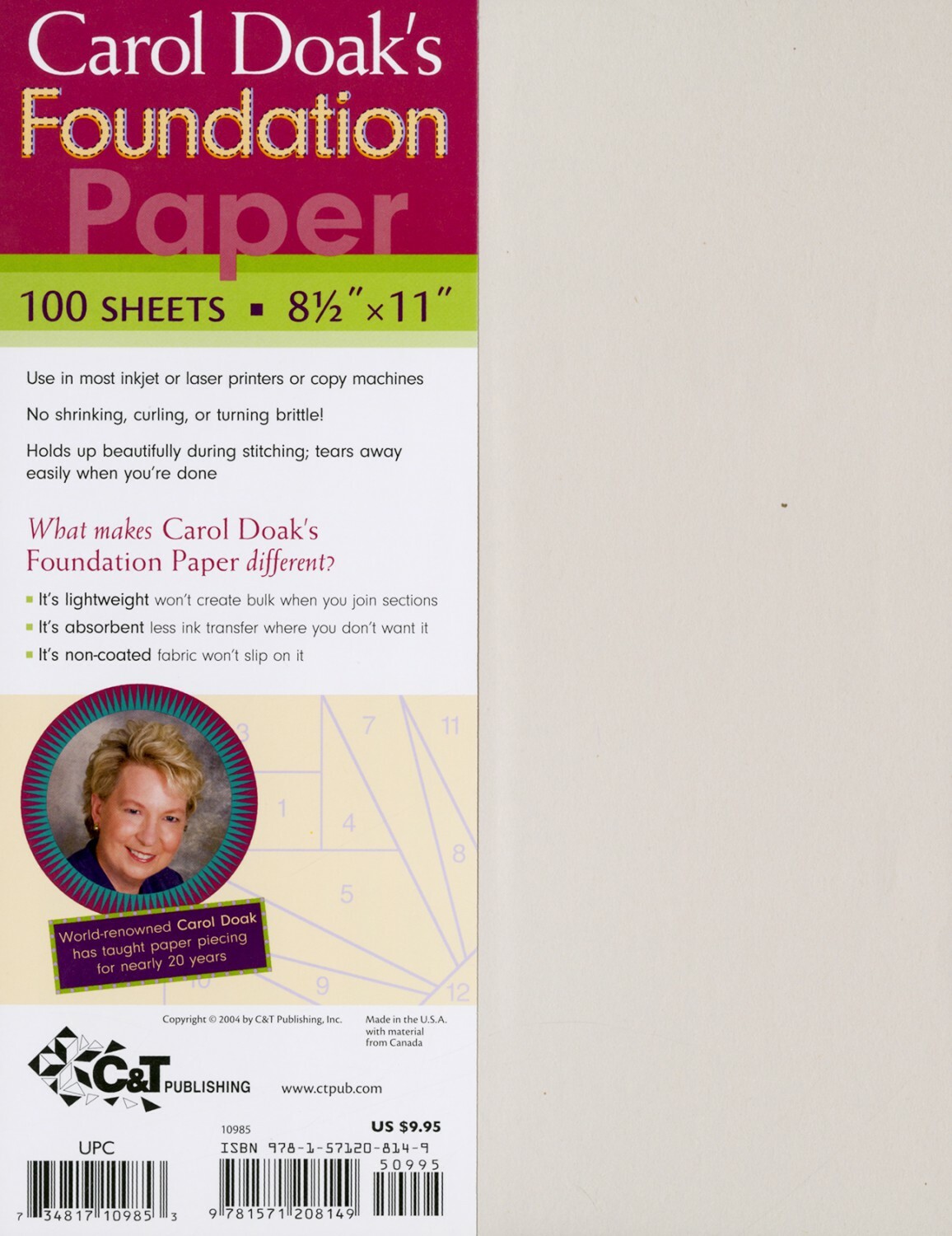 Foundation Paper - 100 sheets 56938