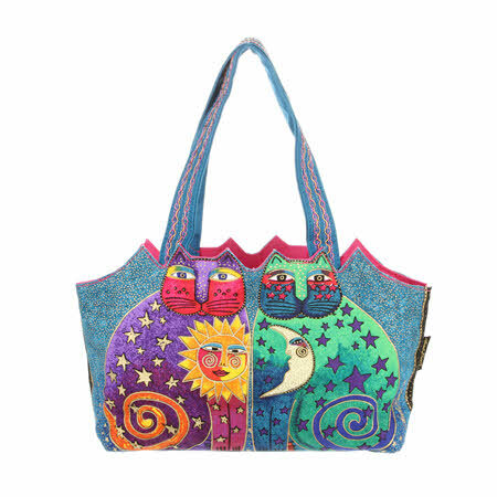 Laurel Burch Bag - Celestial Felines 56942
