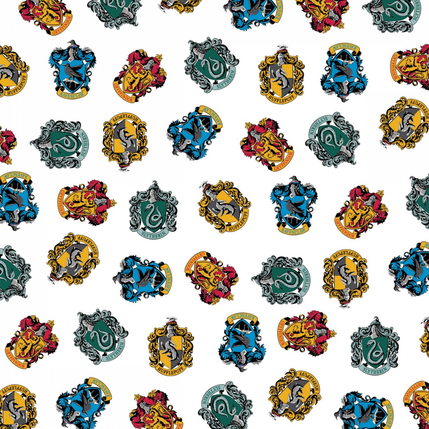House Crests - Harry Potter - 1/2m cut 56972