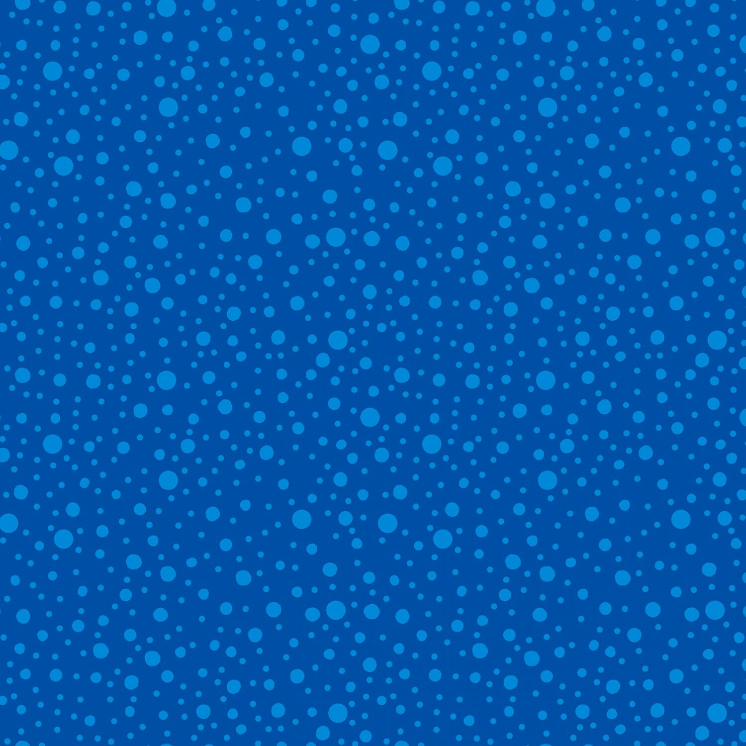 Medium Blue Dotty Dots - Wilmington Fabrics - 1/2m cut 56992