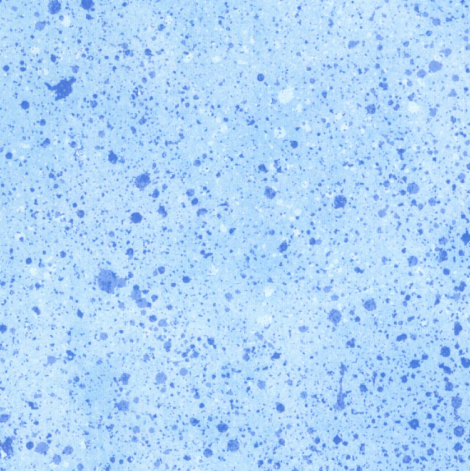 Light Blue Spatter - Wilmington Fabrics - 1/2m cut 56990
