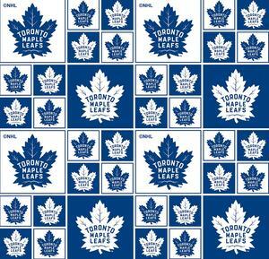 NHL Fabric - Toronto Maple Leafs - 1/2m cut 57010