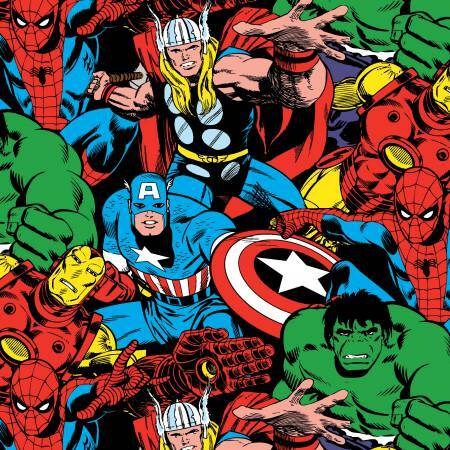 Marvel Avengers - 1/2m cut 57024