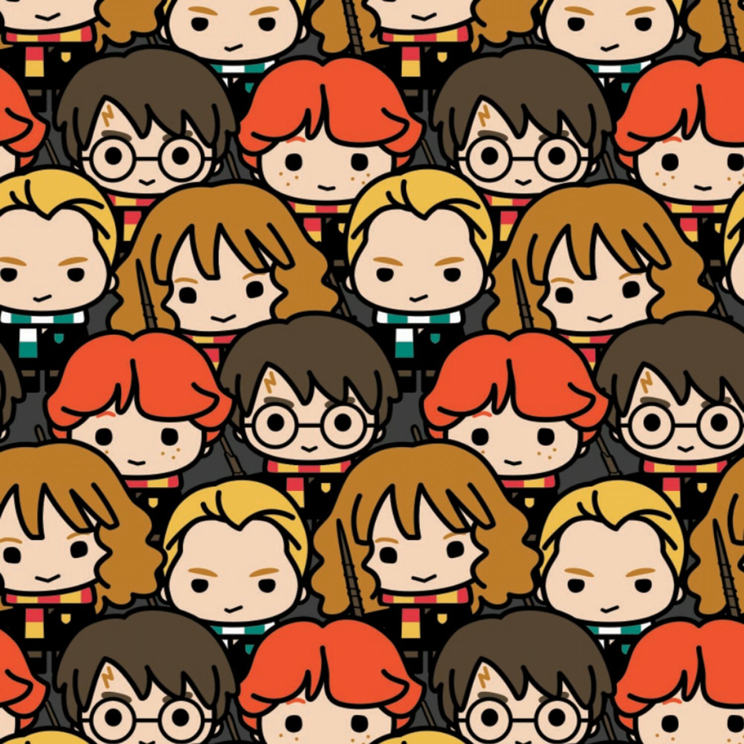 Stacked Characters - Harry Potter - 1/2m cut 57030