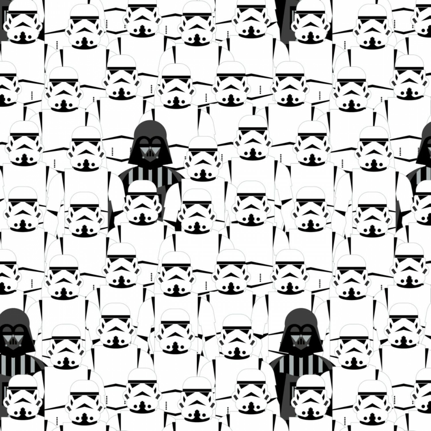 Storm Troopers - Star Wars - 1/2m cut 57037