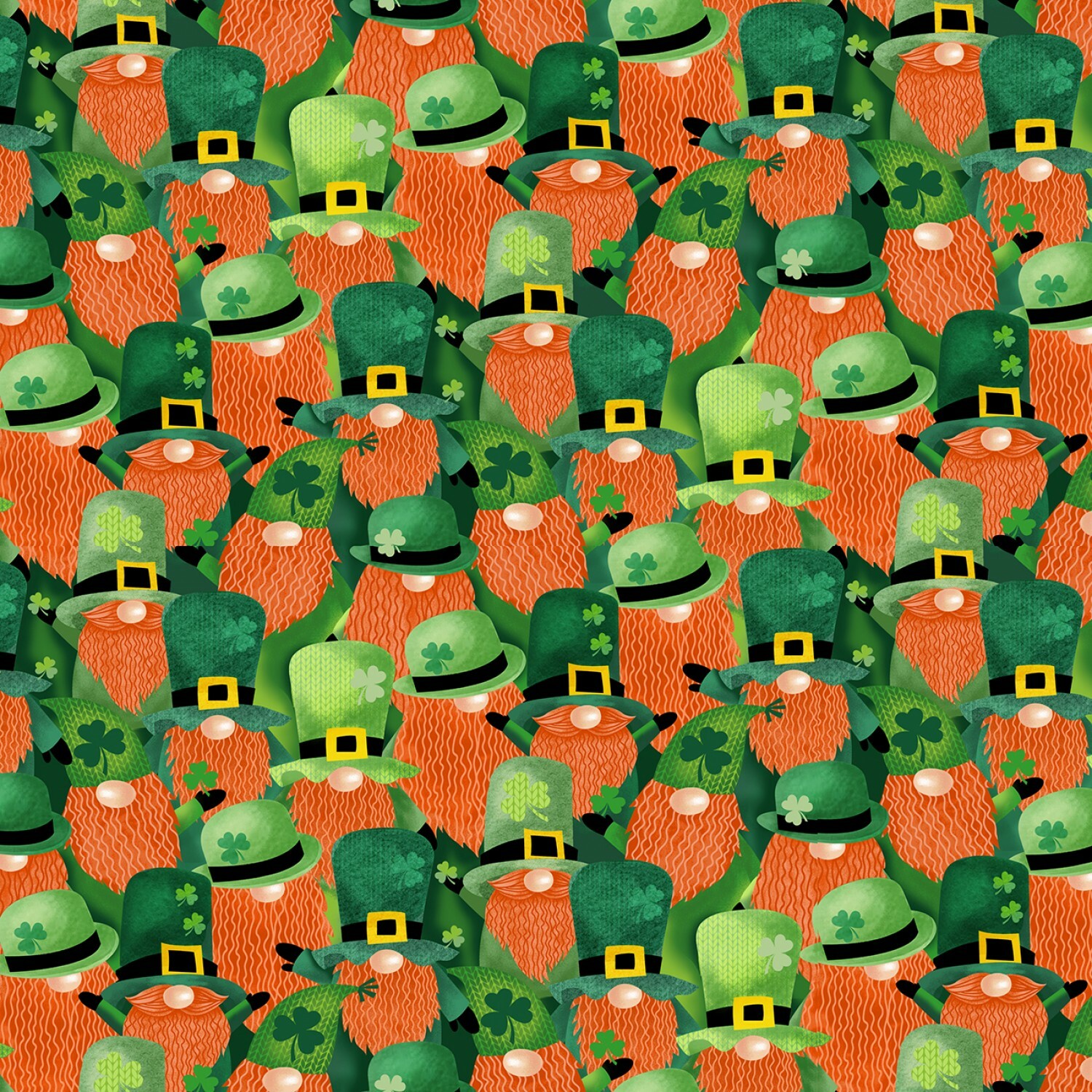 Stacked Leprechauns - Lucky Guy - 1/2m Cut 58362