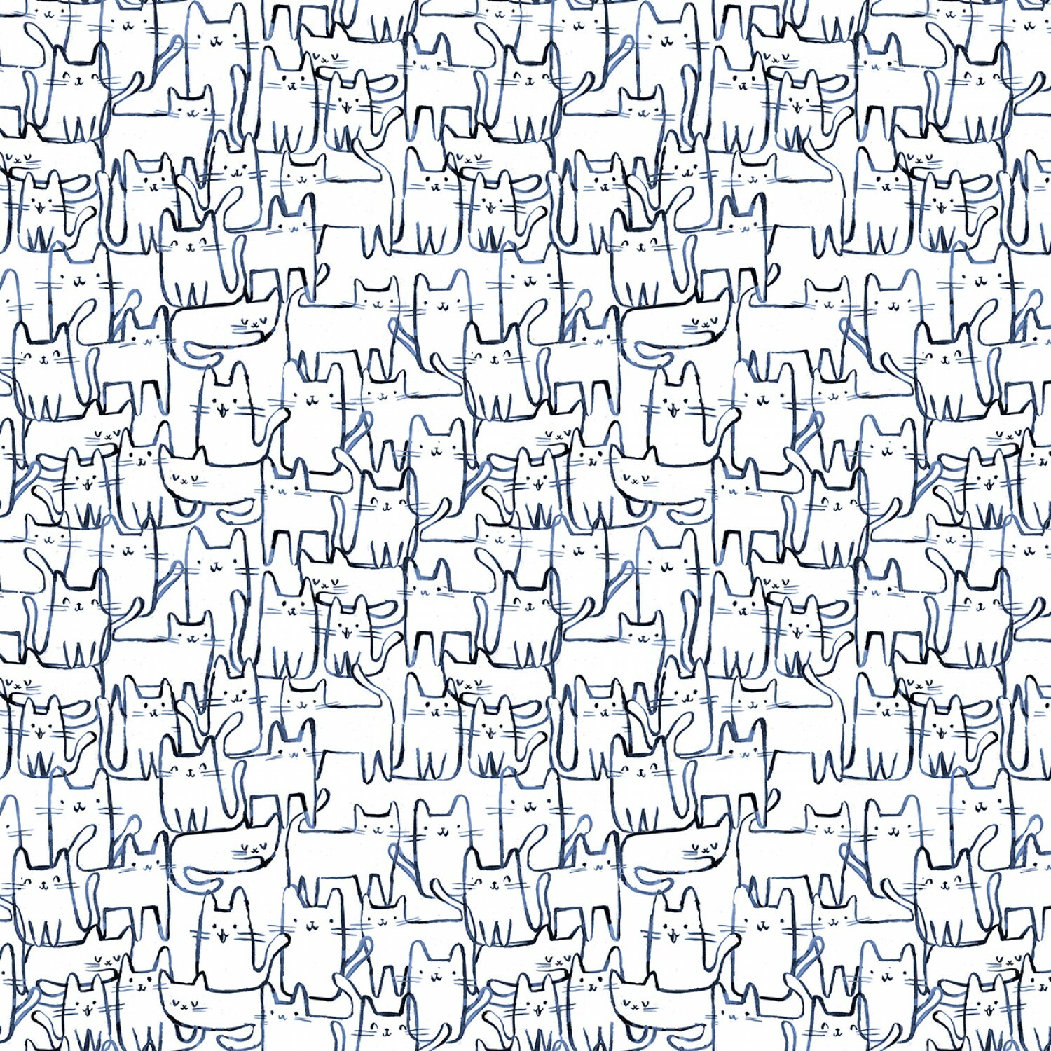 Creative Cats - 1/2m cut 57055