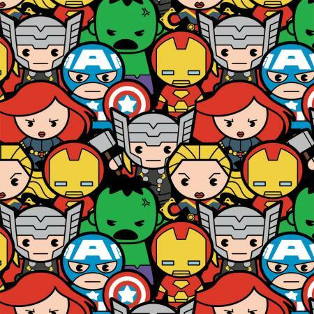 Stacked Avengers - Marvel - 1/2m cut 57060