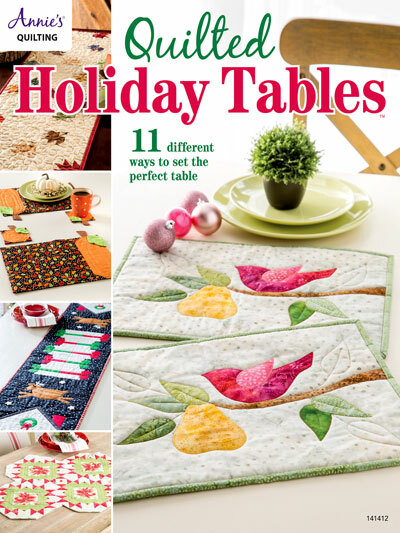 Quilted Holiday Tables 57104