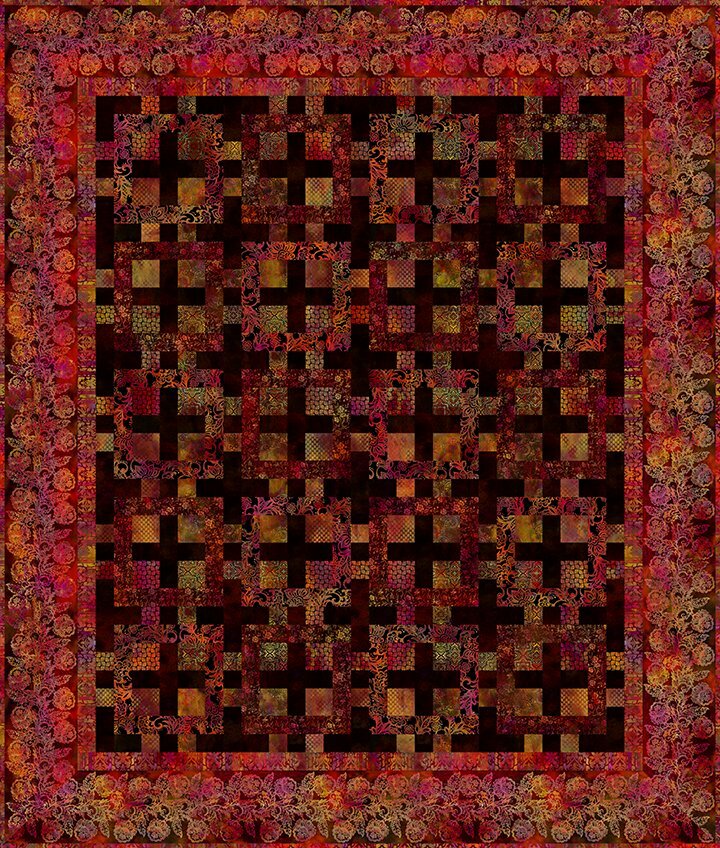 Tapestry Quilt Kit - Spice 57116