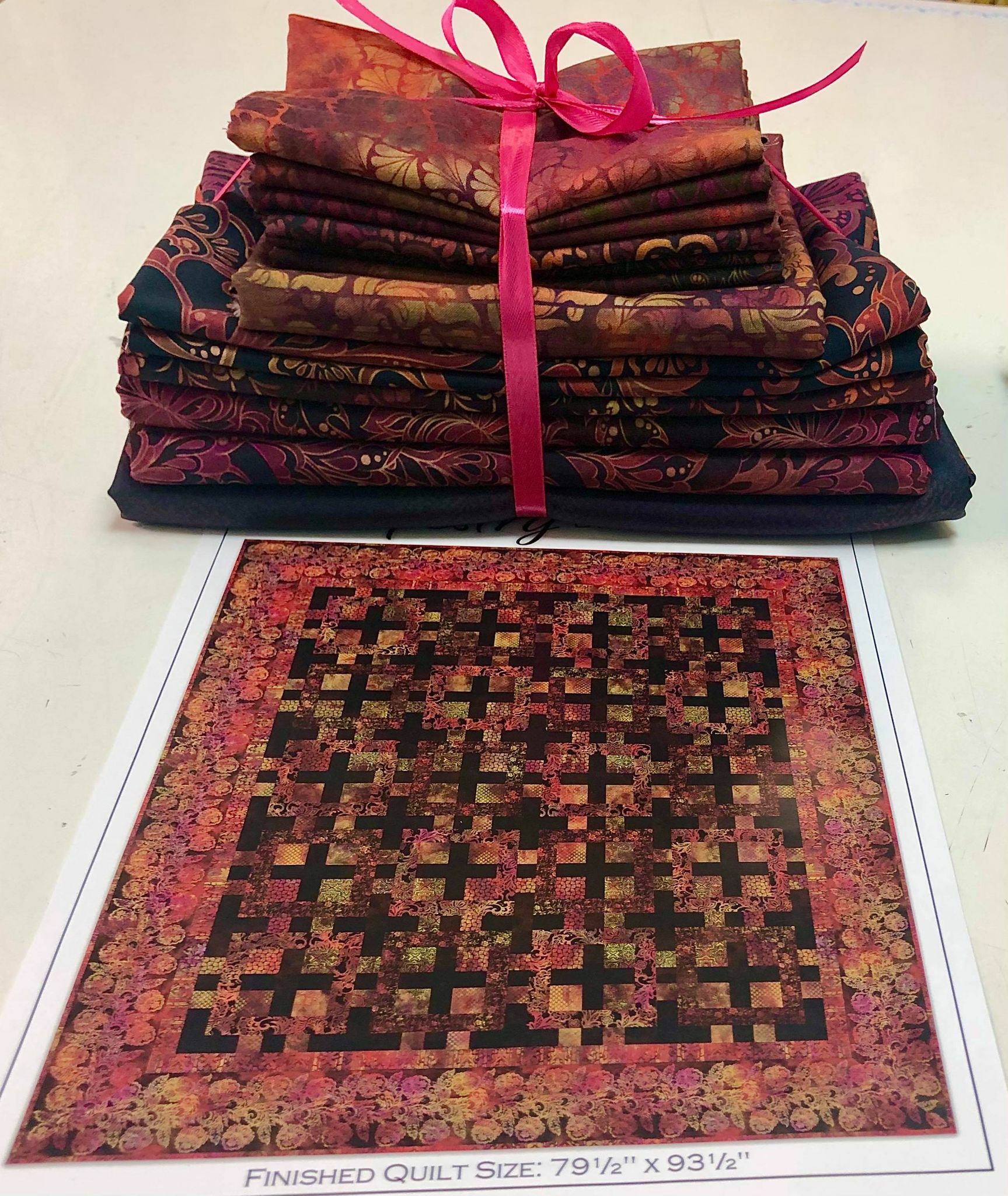 Tapestry Quilt Kit - Spice