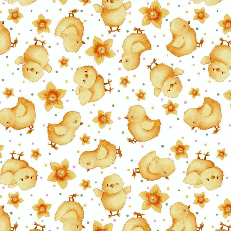 Chicks - Easter Fun - 1/2m cut 57209