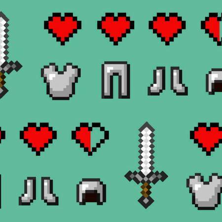Minecraft - Icons - 1/2m cut 57256