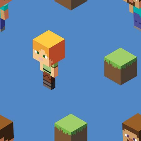 Minecraft - Alex and Steve - 1/2m cut 57254