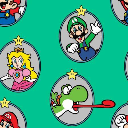 Nintendo - Mario Badge - 1/2m cut 57260