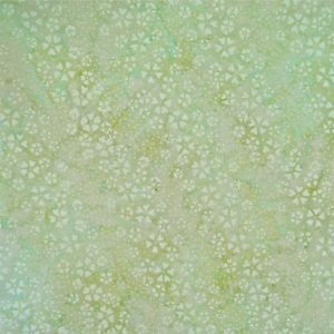 Yellow Paintbrush - Cream Pastel - Batik - 1/2m cut 57281