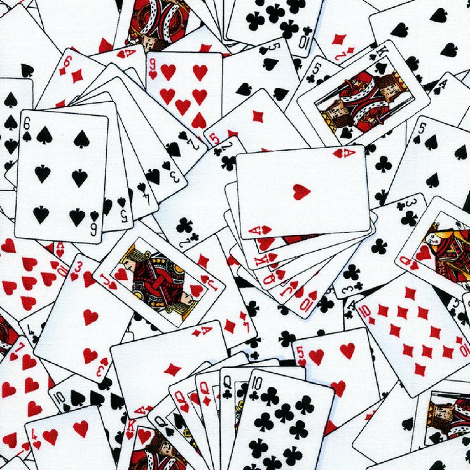 Jackpot - Playing Cards - 1/2m cut 57344