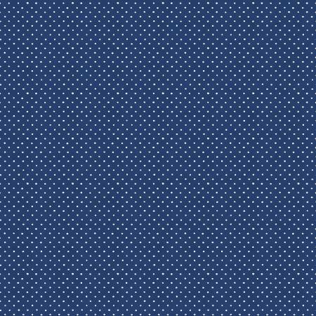 Roots of Love - Navy Dots - 1/2m cut 57432