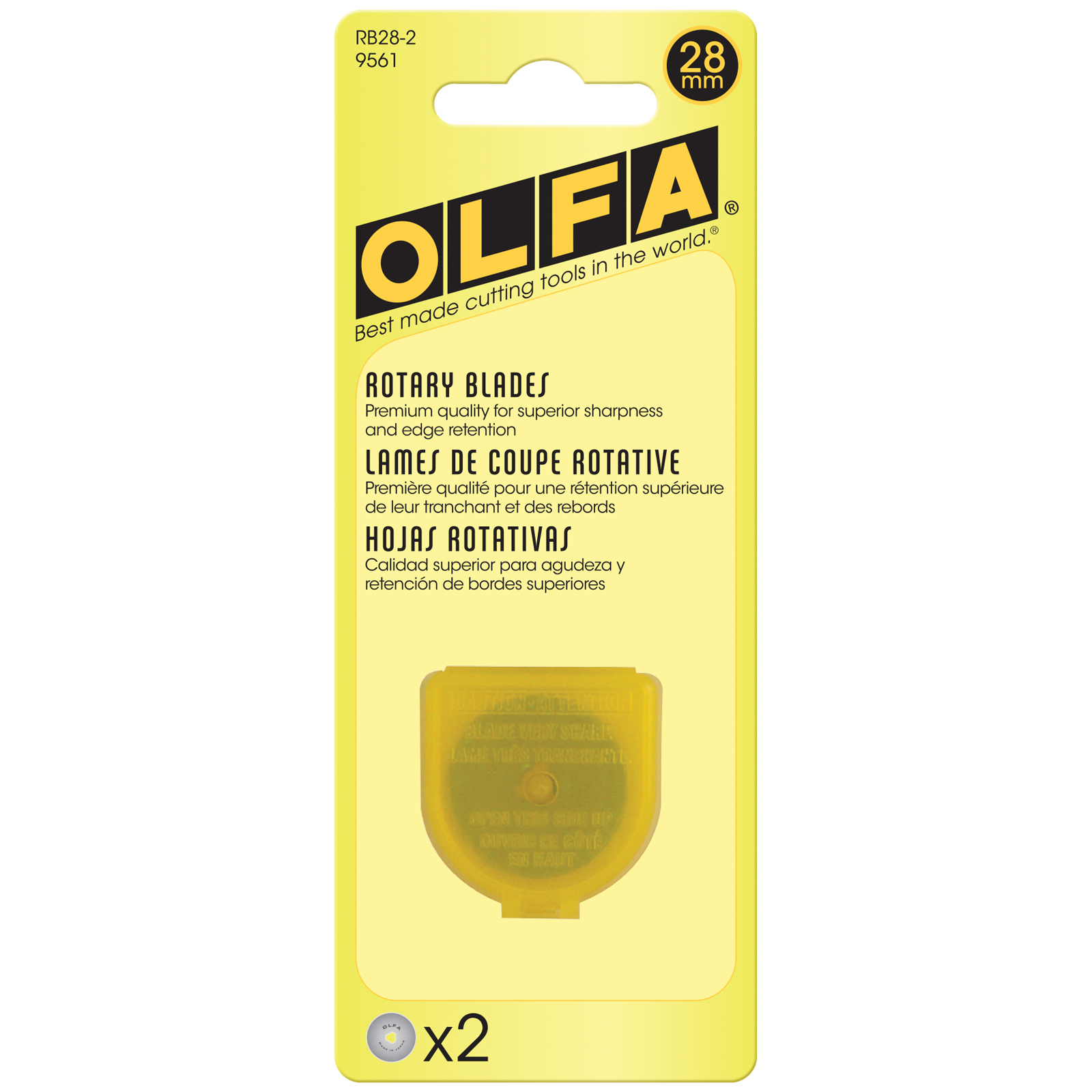 Olfa Replacement Blades - 28mm (2 per pack) 57465