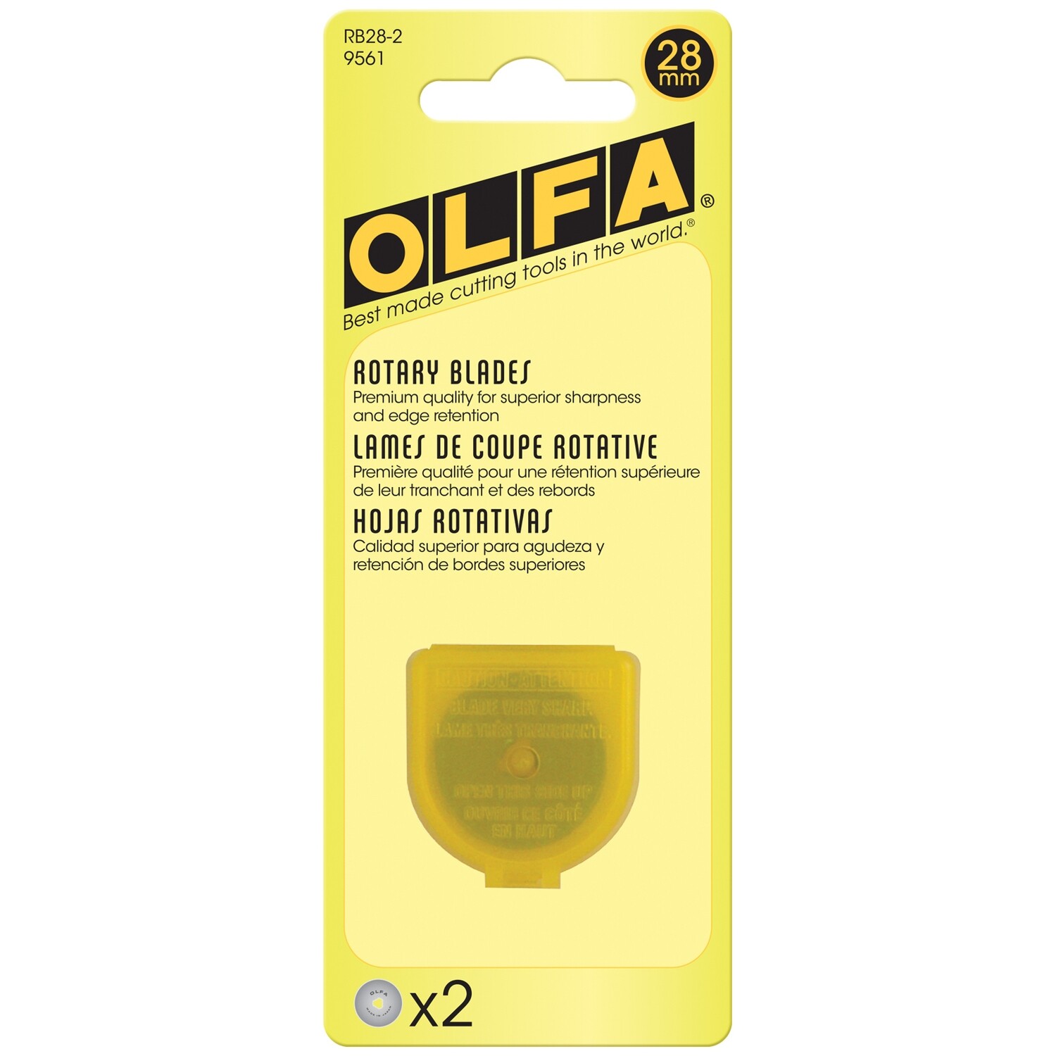 Olfa Replacement Blades - 28mm (2 per pack)