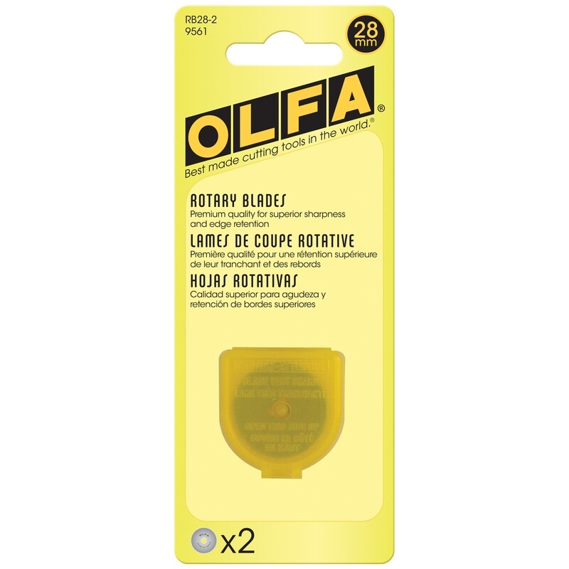 Olfa Replacement Blades - 28mm (2 per pack)