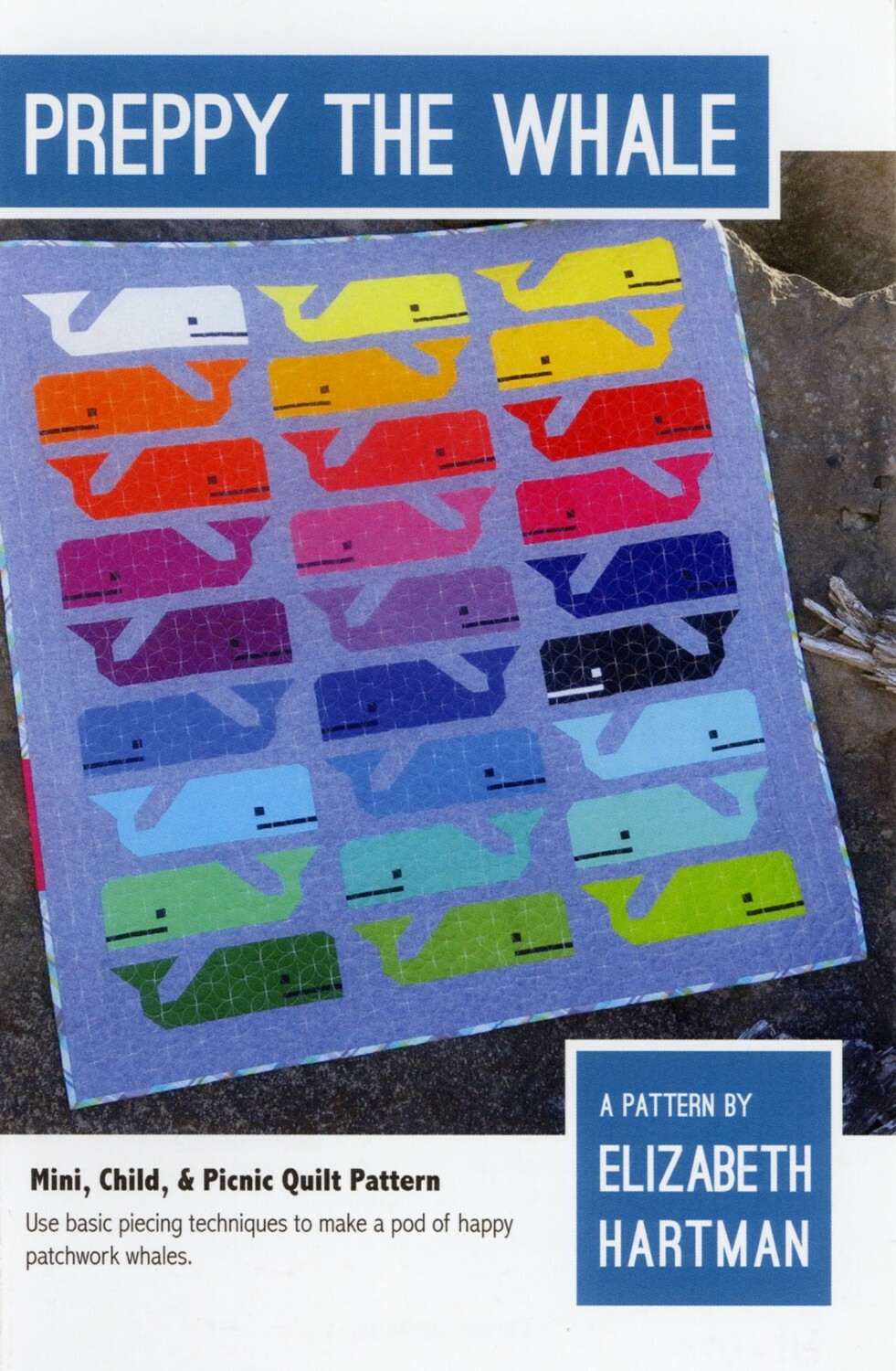 Preppy the Whale Pattern by Elizabeth Hartman 57468
