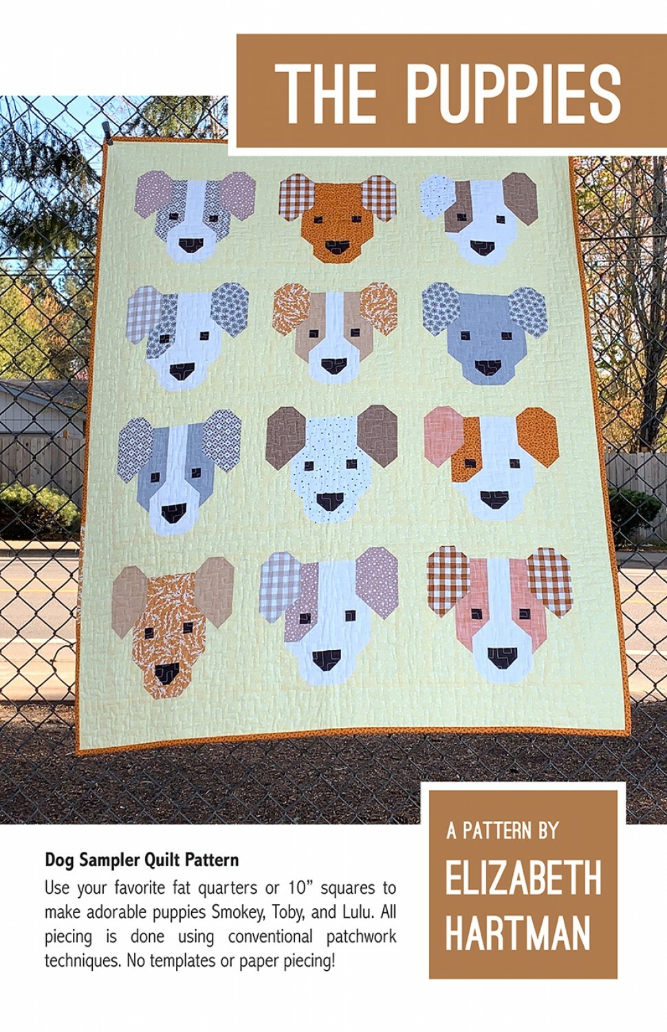 The Puppies Pattern by Elizabeth Hartman 57469